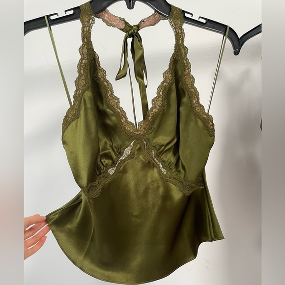 Reformation NWOT Monica Silk Top - Picture 5 of 6